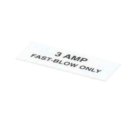 GROEN PARTS Groen 102251 Label 3 Amp Fast-Blow Only - SKU GR102251