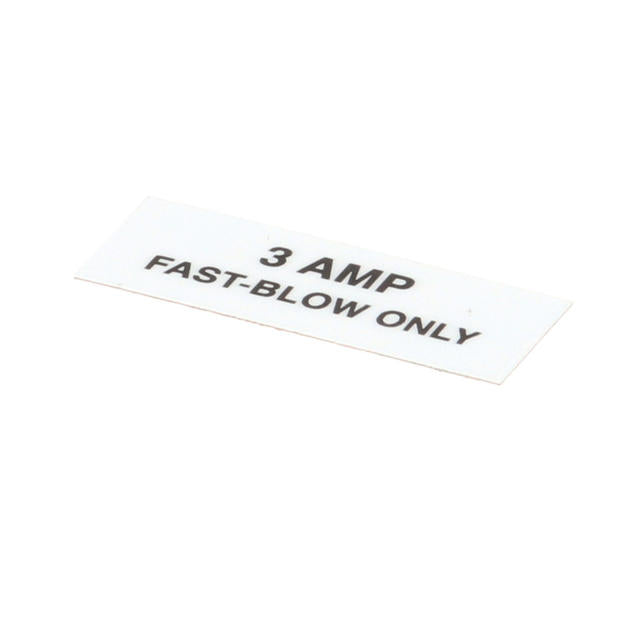 GROEN PARTS Groen 102251 Label 3 Amp Fast-Blow Only - SKU GR102251