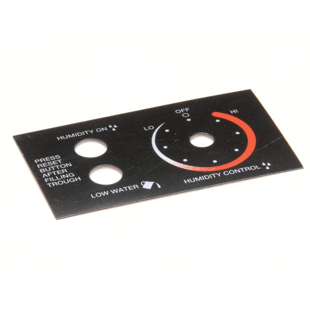 HATCO  HT07-03-316-00 CONTROL DECAL GRHD/CD W/HUMID