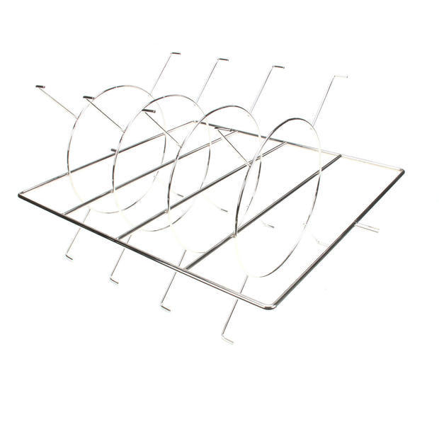 HATCOHT04-17-641-00 FSDT 4 TIER CIRCLE RACK W/RET