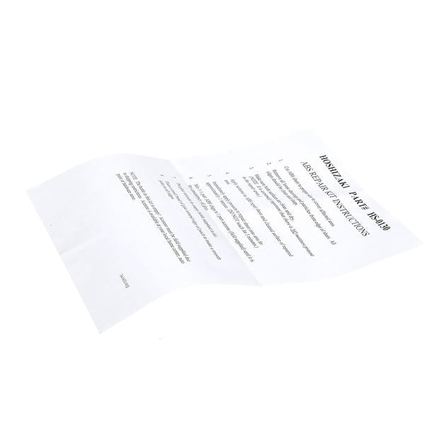 HOSHIZAKI  HOS3A1632-01 ABS REPAIR KIT INSTR