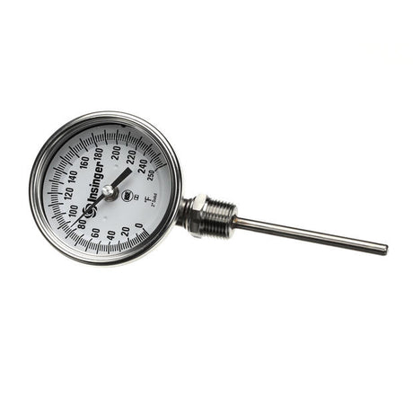 INSINGER PARTS Insinger D2955 Thermometers Final Rinse 0-250 - SKU ISGD2955
