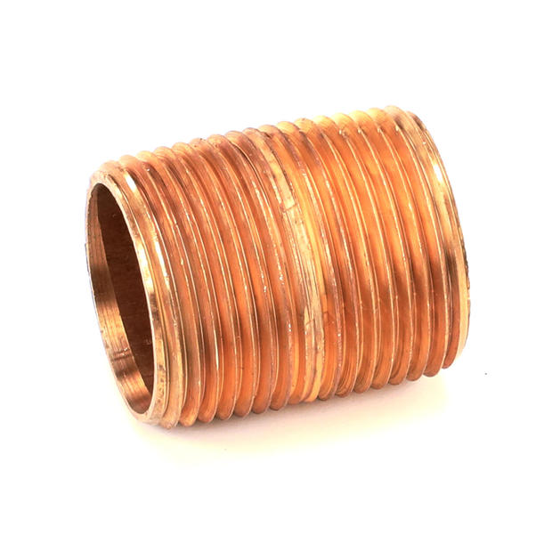 MARKET FORGE  MAR10-8287 CLOSE NIPPLE 1 IPS  BRASS