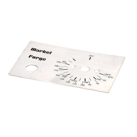 MARKET FORGE PARTS Market Forge 10-6247 Nameplate Control Box - SKU MAR10-6247