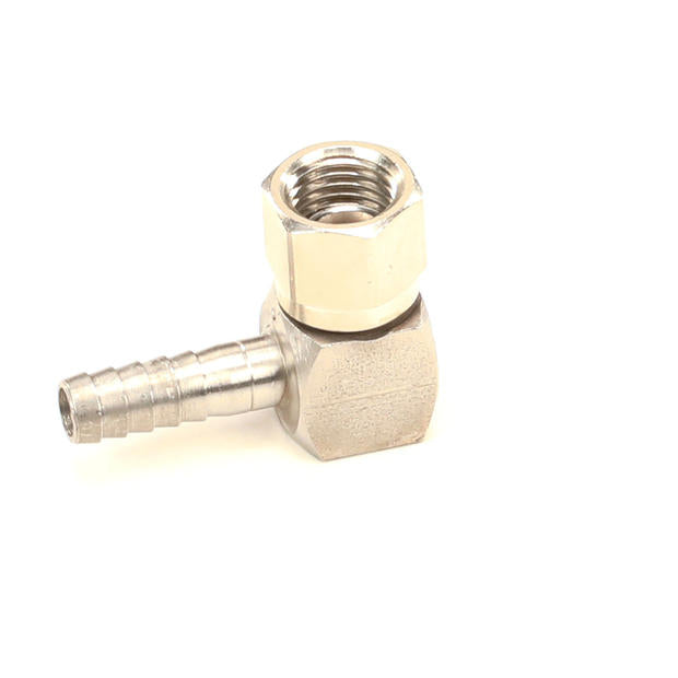 MULTIPLEX PARTS Multiplex 7052 Elbow 1/4 Sw Nut X 1/4 Barb SS - SKU MANB7052