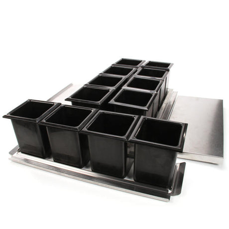 PERLICK PARTS Perlick BWF12-36R 4 Btl Wells/Frontback Covers - SKU PEBWF12-36R