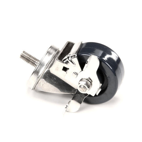 POWER SOAK PARTS Power Soak 32545 Caster 3 SS With Brake Blue Ureth - SKU PWSK32545