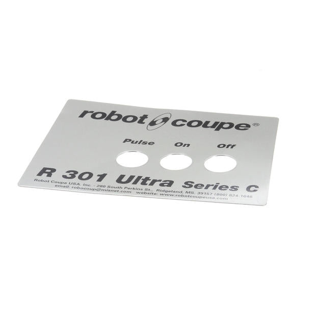 ROBOT COUPE PARTS Robot Coupe 407572 R301UC Us Front Plate - SKU ROB407572