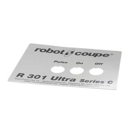 ROBOT COUPE PARTS Robot Coupe 407572 R301UC Us Front Plate - SKU ROB407572