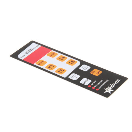 STAR PARTS Star 2M-Z17510 Label-Control Panel - SKU STA2M-Z17510