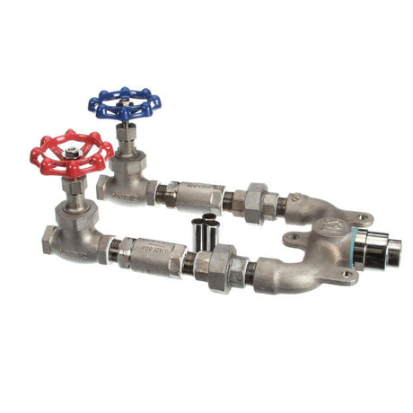 T&amp;S BRASS PARTS T&amp;S Brass MV-0771-12C 3/4 Mixing Valve Assembly Chrome Plated - SKU TSMV-0771-12C