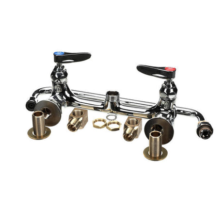 T&amp;S BRASS PARTS T&amp;S Brass B-0231-02 8 Wall Mount Faucet 1/2 NPT Elbows 12 - SKU TSB-0231-02