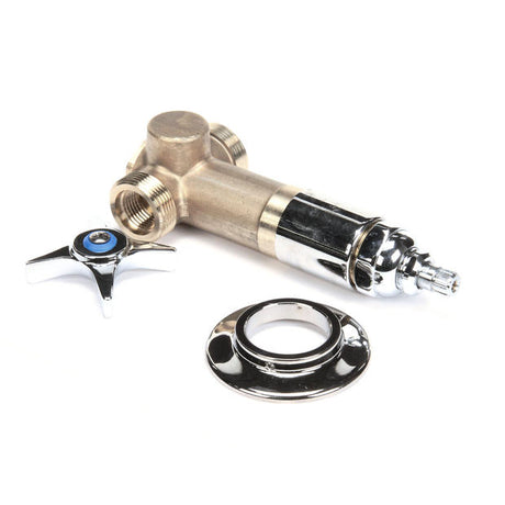 T&amp;S BRASS PARTS T&amp;S Brass B-1025 Concealed Straight Valve 1/2 NPT Female - SKU TSB-1025