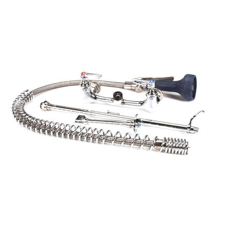 T&amp;S BRASS PARTS T&amp;S Brass B-0133-B08C Easyinstall Pre-Rinse: 8 Wall Mount B-0 - SKU TSB-0133-B08C