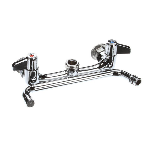 T&amp;S BRASS PARTS T&amp;S Brass 5F-8WLX10 Faucet Wall Mount 8 Centers 10 Swing - SKU TS5F-8WLX10