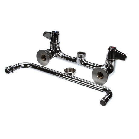 T&amp;S BRASS PARTS T&amp;S Brass 5F-8WLX12 Faucet Wall Mount 8 Centers 12 Swing - SKU TS5F-8WLX12