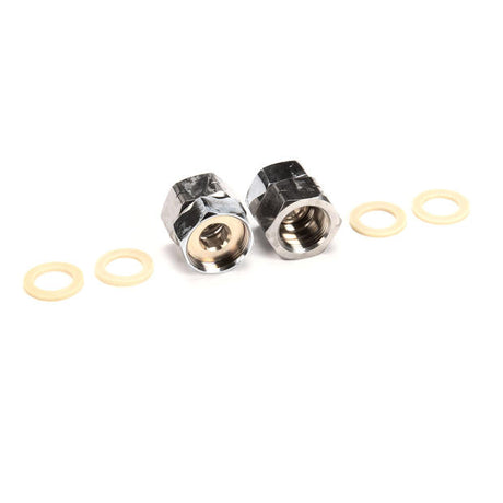 T&amp;S BRASS PARTS T&amp;S Brass B-0467 Fisher Wall Mount Faucet Adapters (Two-P - SKU TSB-0467