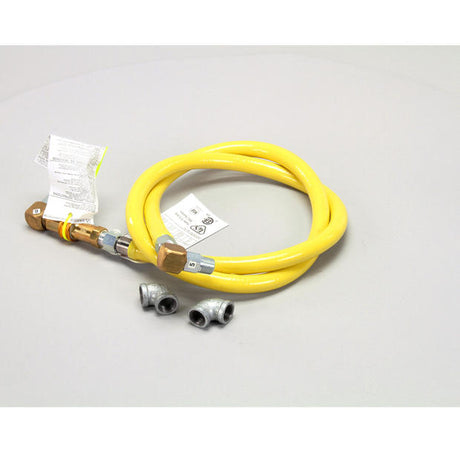 T&amp;S BRASS PARTS T&amp;S Brass HG-4C-72S Gas Hose W/Quick Disconnect 1/2 NPT 72 - SKU TSHG-4C-72S