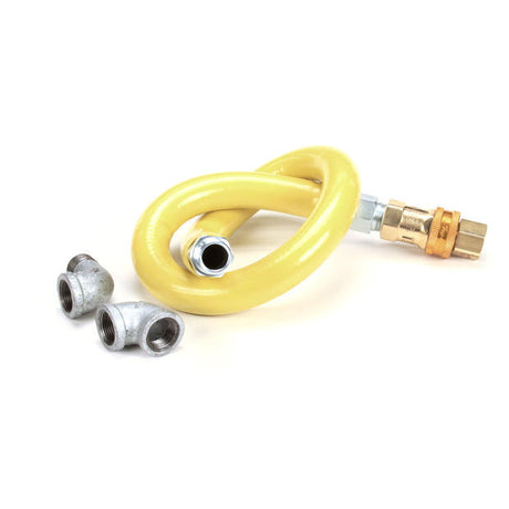 T&amp;S BRASS PARTS T&amp;S Brass HG-4D-36 Gas Hose W/Quick Disconnect 3/4 NPT 36 - SKU TSHG-4D-36