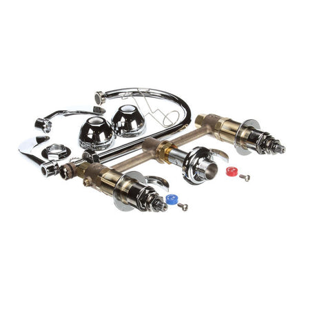T&amp;S BRASS PARTS T&amp;S Brass B-2866-05CR Medical Faucet 8 Centers 133X Swivel G - SKU TSB-2866-05CR