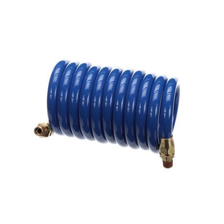 T&amp;S BRASS PARTS T&amp;S Brass 013539-45 Pet Grooming Coiled Hose (Blue - SKU TS013539-45