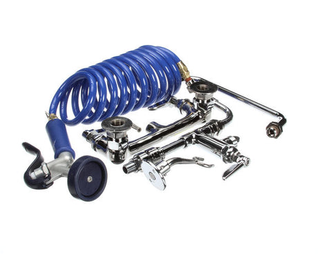 T&amp;S BRASS PARTS T&amp;S Brass PG-8WSAV-10 Pet Grooming Faucet Wall 8 C/C Alum. V - SKU TSPG-8WSAV-10