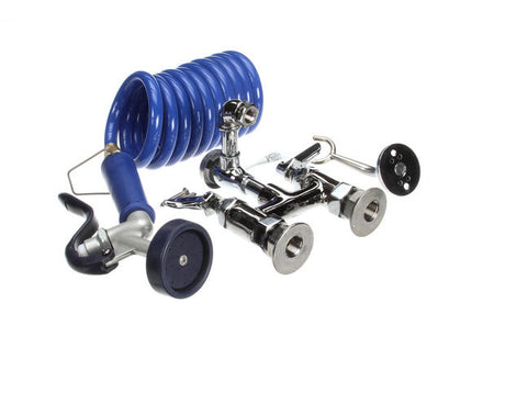 T&amp;S BRASS PARTS T&amp;S Brass PG-4DREV Pet Grooming Unit: Deck Mount Faucet &amp; S - SKU TSPG-4DREV