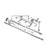 T&S BRASS PARTS T&S Brass B-0131-ADF14-B Pre-Rinse: 8 Wall Mount B-0107 14 Add- - SKU TSB-0131-ADF14-B