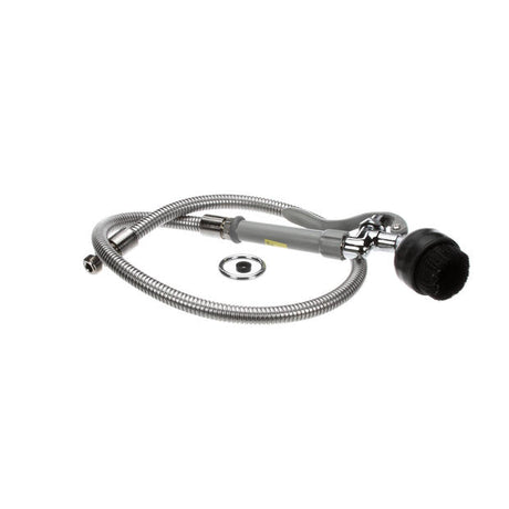 T&amp;S BRASS PARTS T&amp;S Brass B-0106 Spray Valve With Brush And 44 Flexible S - SKU TSB-0106