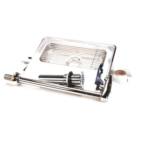 T&amp;S BRASS PARTS T&amp;S Brass B-1230-12 Water Station W/ 12 Pedestal Glass Fille - SKU TSB-1230-12