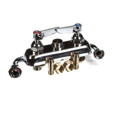T&amp;S BRASS PARTS T&amp;S Brass B-2491 Workboard Faucet Deck Mount 4 Centers - SKU TSB-2491