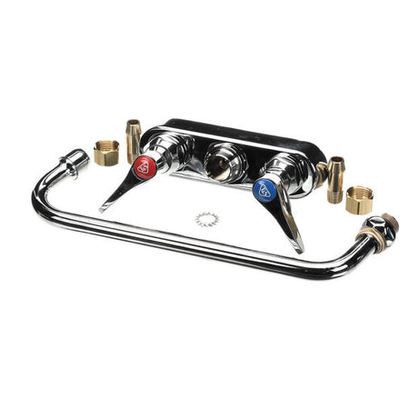 T&amp;S BRASS PARTS T&amp;S Brass B-1112 Workboard Faucet Deck Mount 4 Centers - SKU TSB-1112