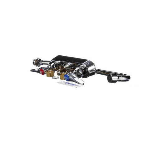 T&amp;S BRASS PARTS T&amp;S Brass B-1113 Workboard Faucet Deck Mount 4 Centers - SKU TSB-1113