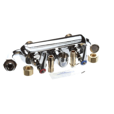 T&amp;S BRASS PARTS T&amp;S Brass B-1116 Workboard Faucet Wall Mount 4 Centers - SKU TSB-1116