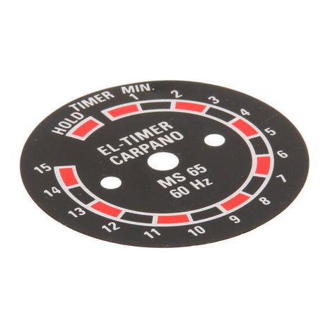 VARIMIXER PARTS Varimixer 30-190 15 Minute Timer (Metal) Scale Carpano. - SKU VAR30-190