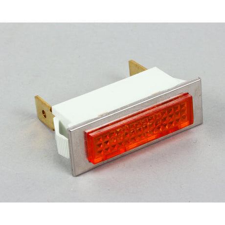 APW WYOTT PARTS APW Wyott 1515100 Ind Light Rect Amb 125V W/Tabs - SKU APW1515100